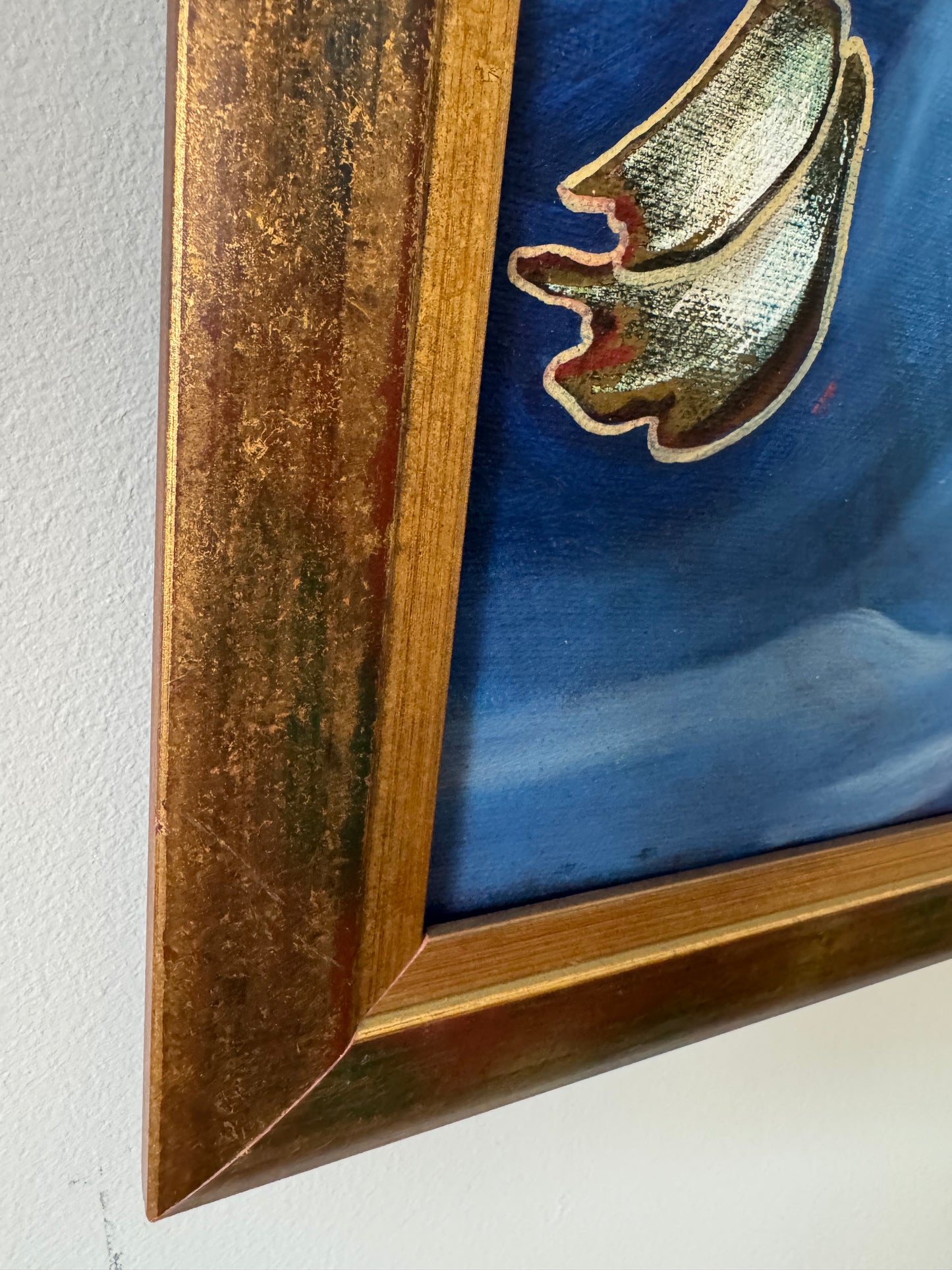 Abstract Expressionist Painting Signed “David”