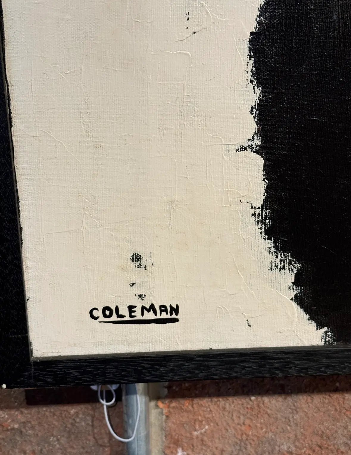 Barbara Coleman’s “Hearts and Fleurs on Le Grand,” 1971 Oil on Canvas