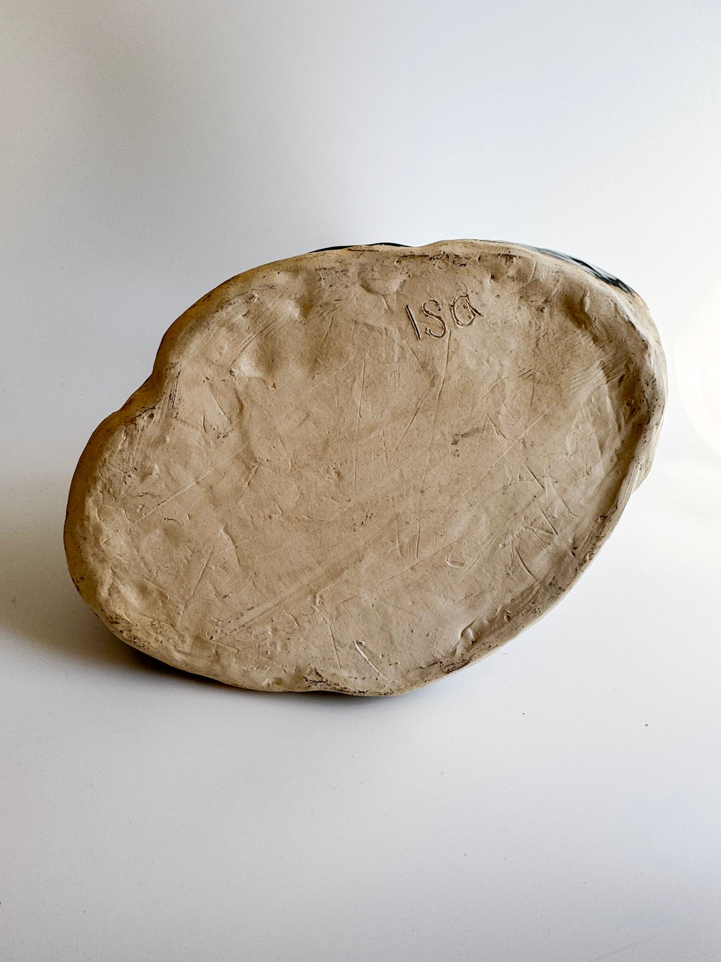 Signed Studio Pottery Biomorphic Vase