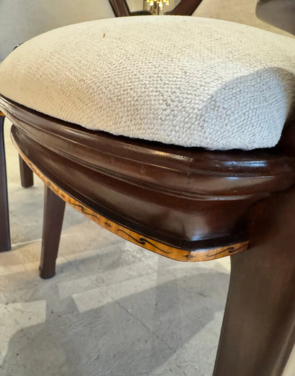 Set of 4 Willem Smith Sculptural Dining Chairs – Art Deco Inspired