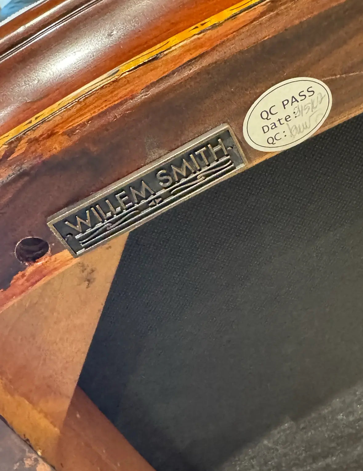 Set of 4 Willem Smith Sculptural Dining Chairs – Art Deco Inspired