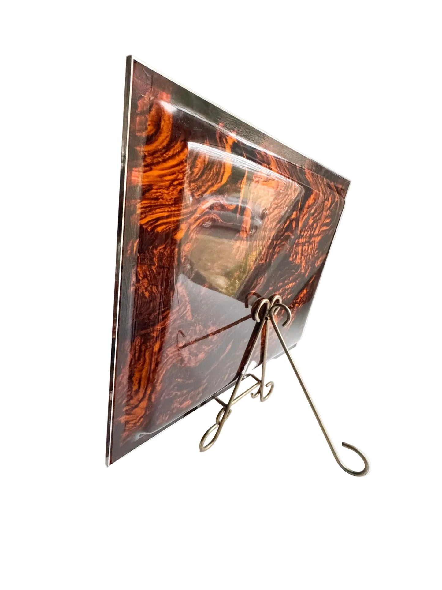 MCM Lucite & Chrome Tray – Attributed to Christian Dior, Italy