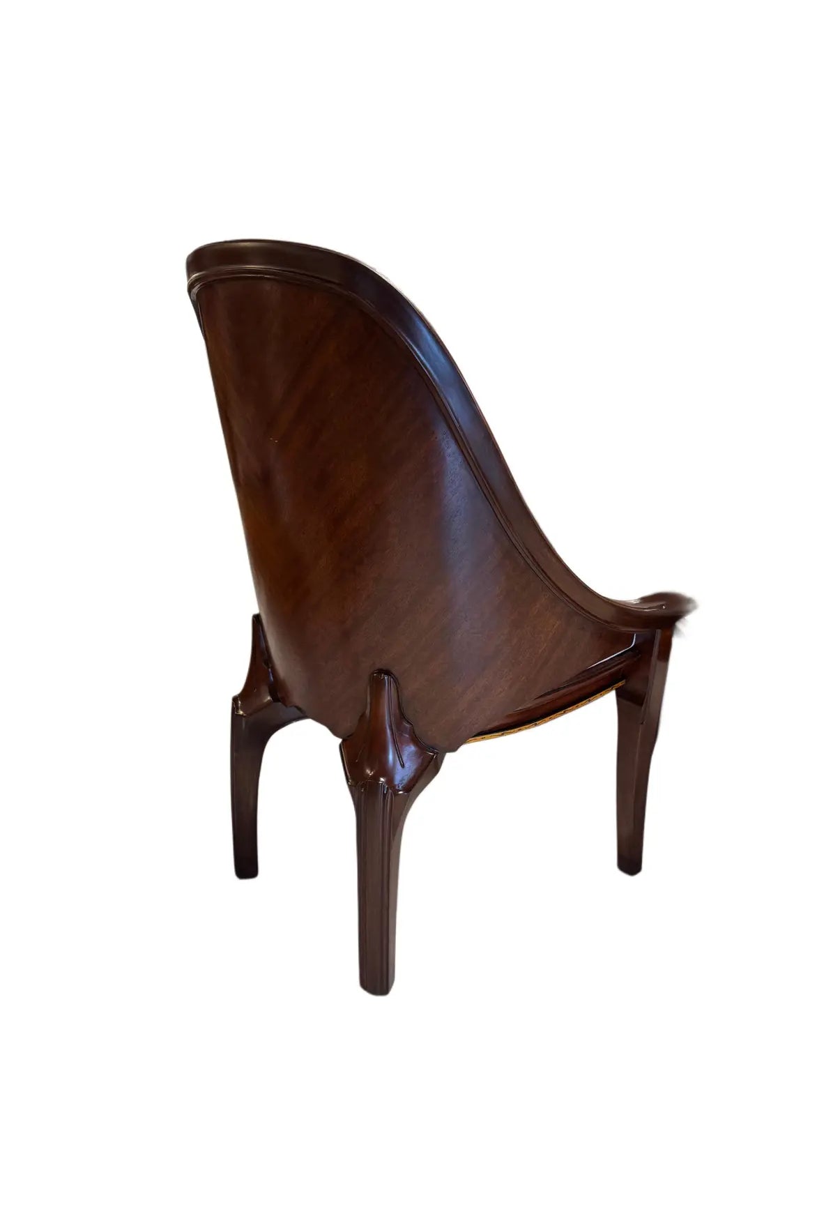 Set of 4 Willem Smith Sculptural Dining Chairs – Art Deco Inspired