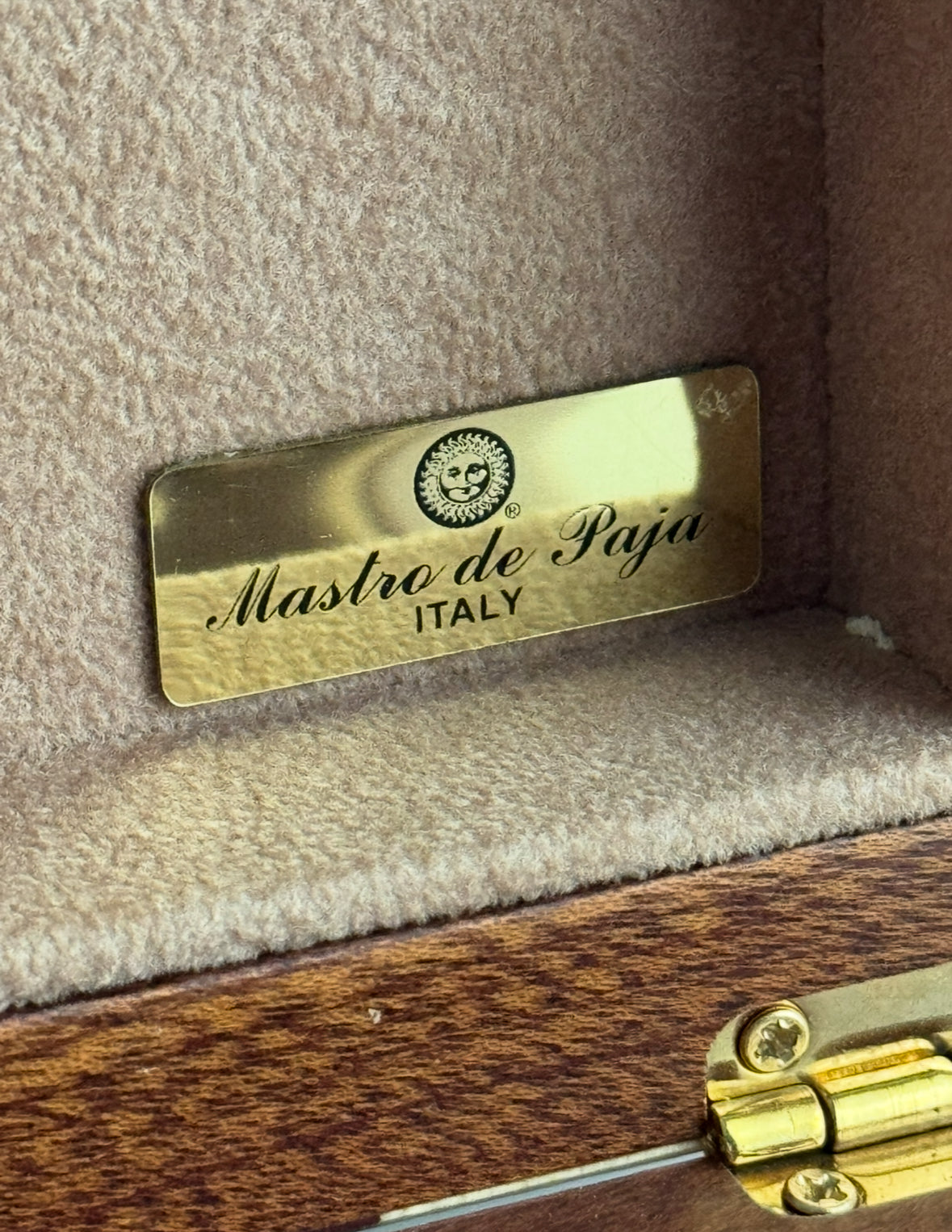 Mastro de Paja Italian Marquetry Jewelry Box