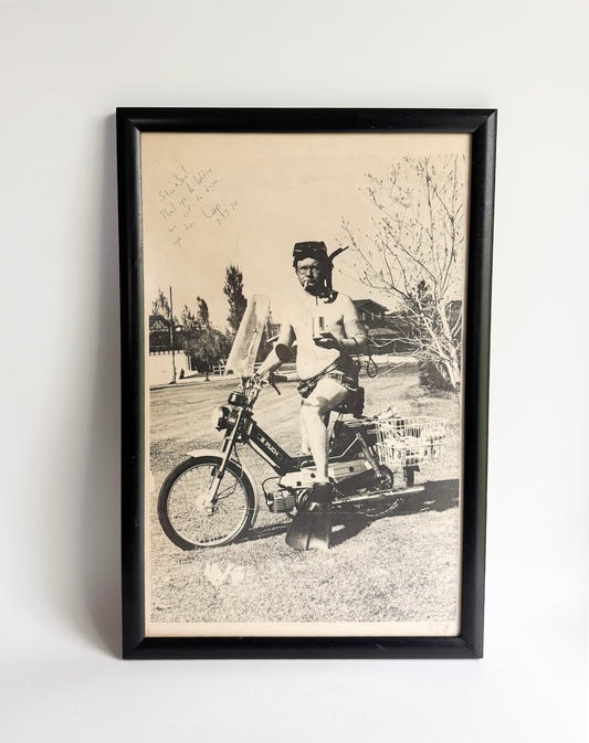 Vintage Framed Black & White Photograph