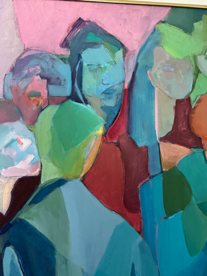 Large Figurative Abstract Painting