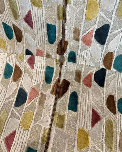 Pair of Vintage Newly Upholstered Ottomans in the Style of Karl Springer