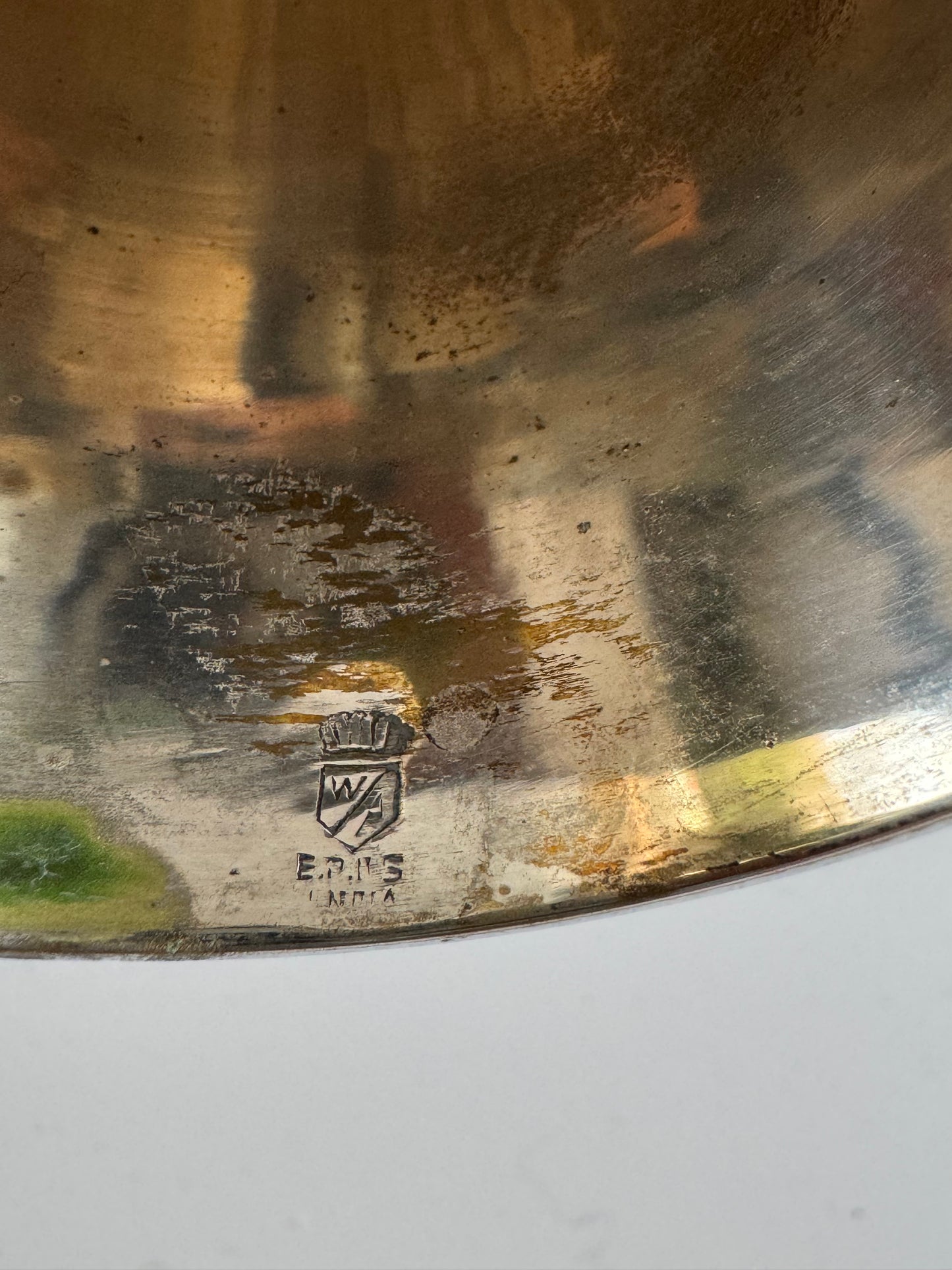 Vintage Italian EPNS Winged Angel Candlesticks – Pair