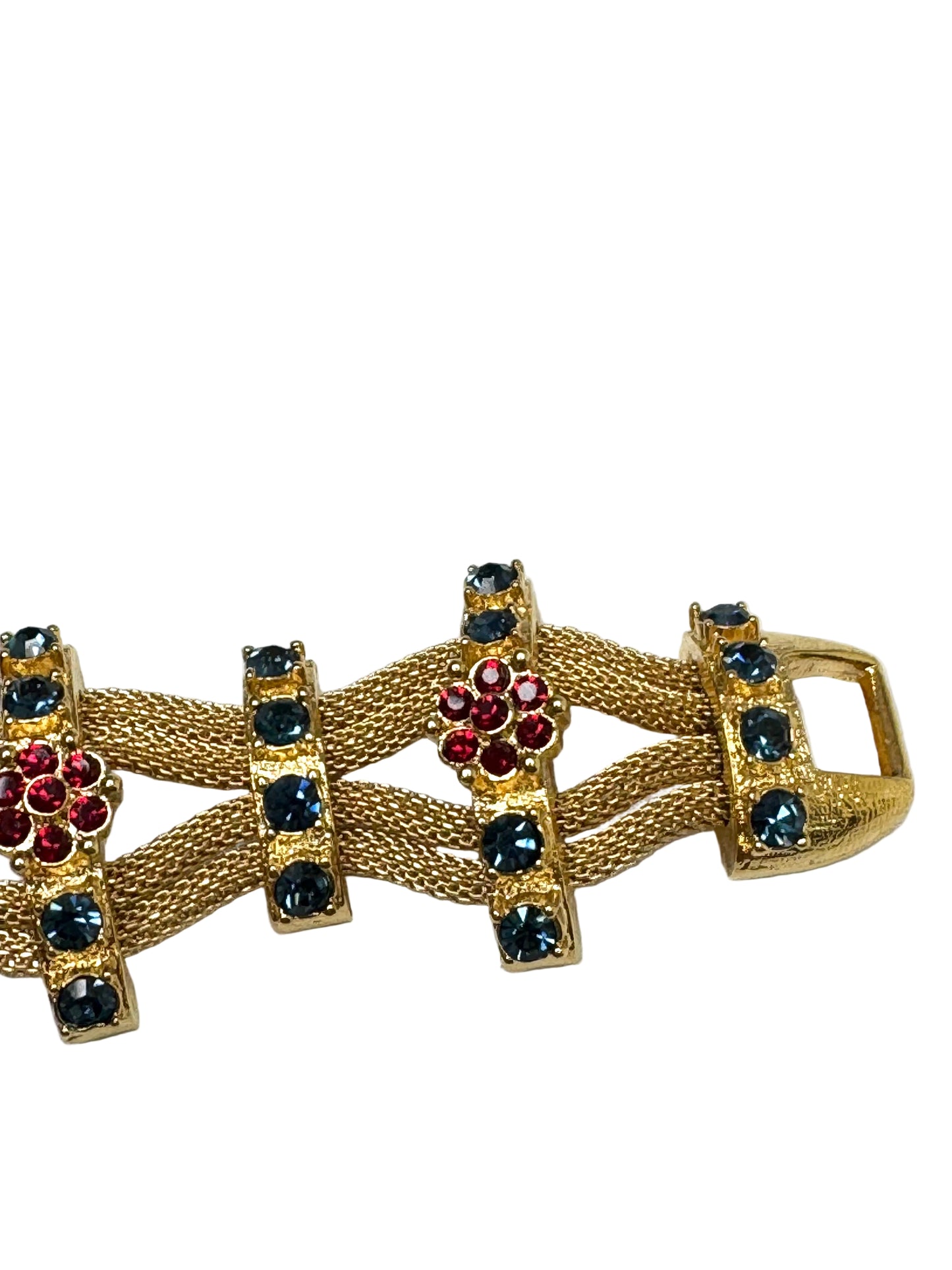 Joan Rivers Signed Woven Mesh Bracelet