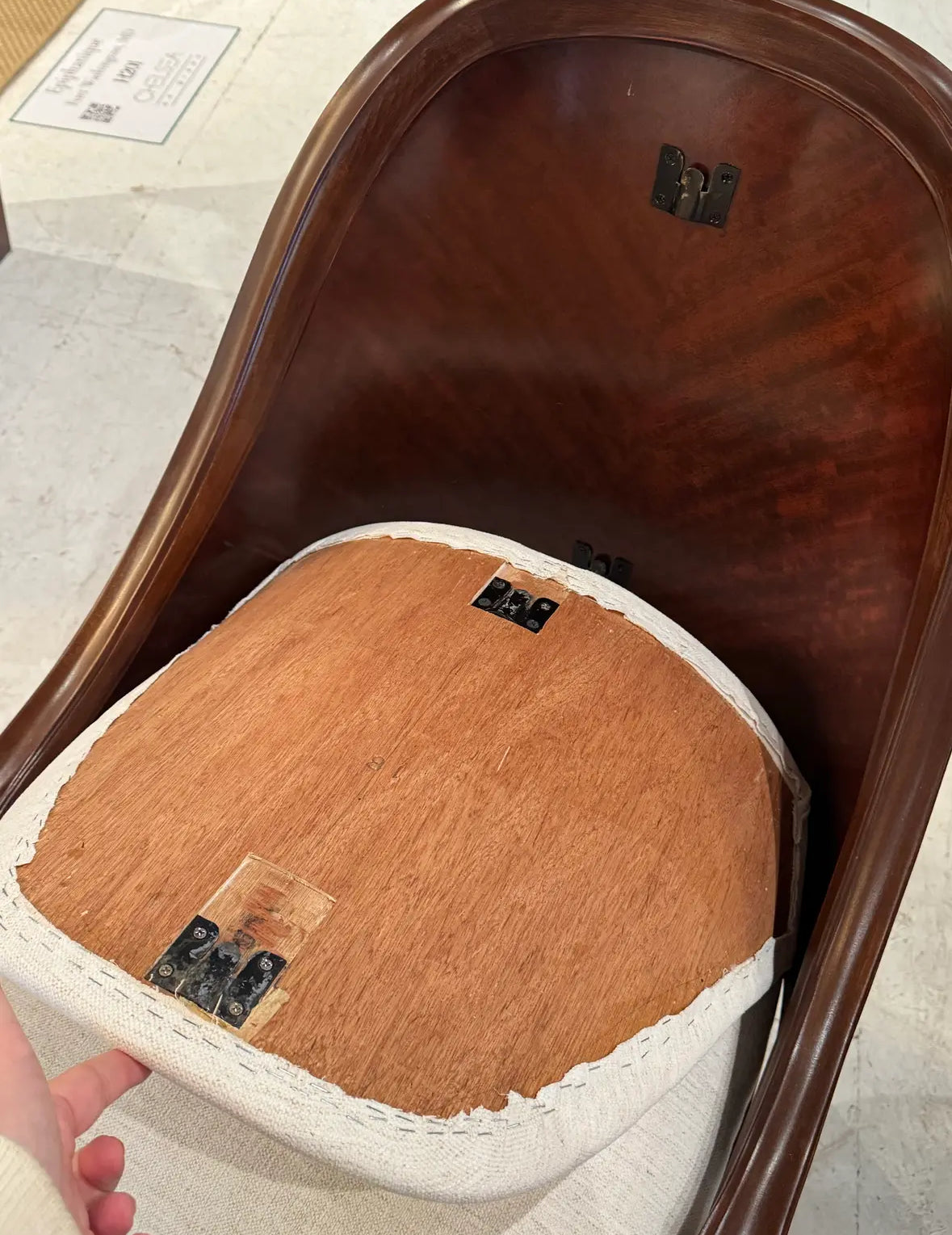 Set of 4 Willem Smith Sculptural Dining Chairs – Art Deco Inspired