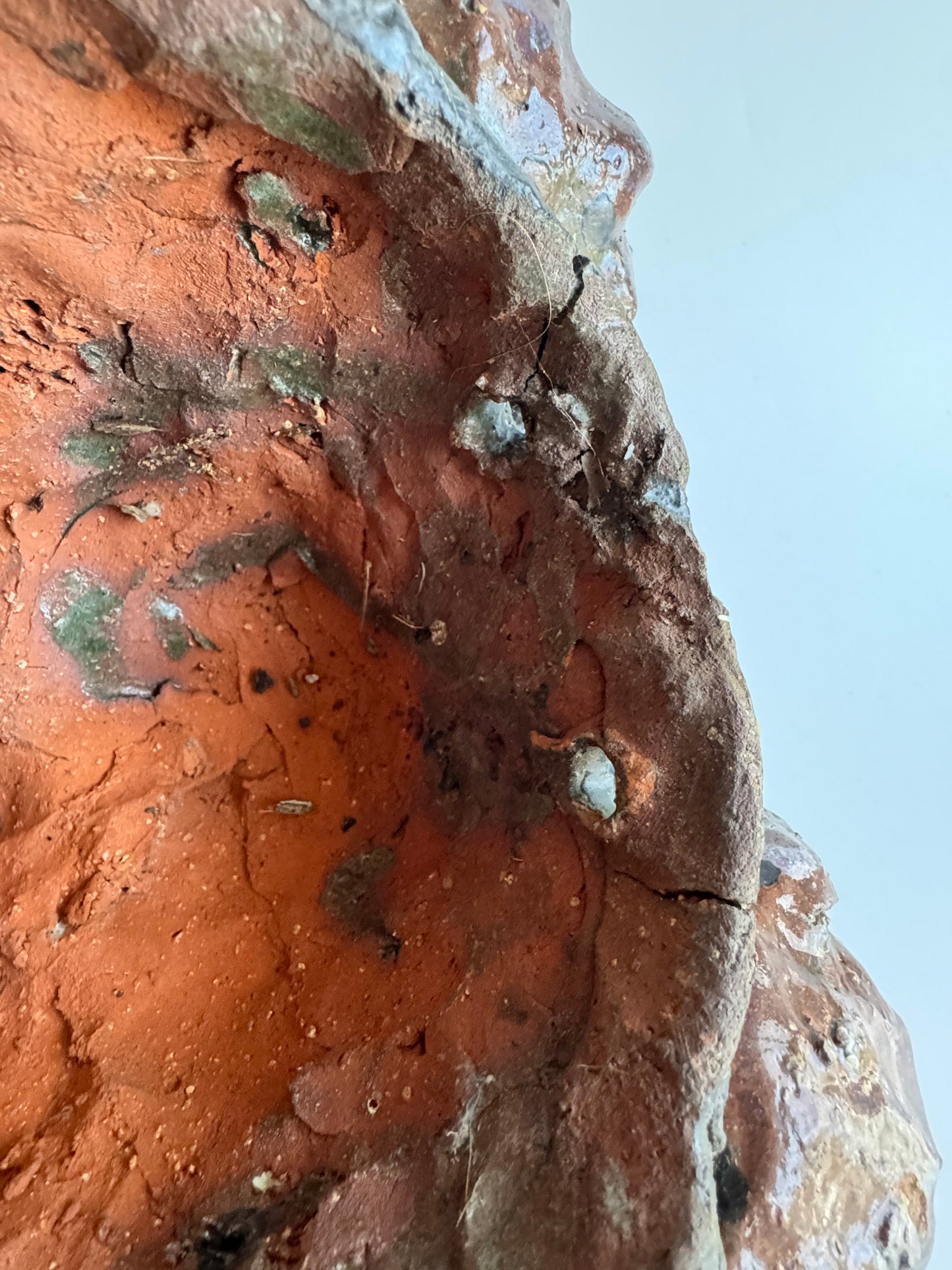 Studio Pottery Head Sculpture