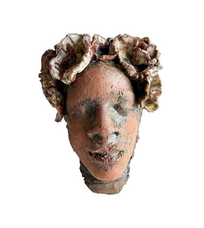 Studio Pottery Head Sculpture