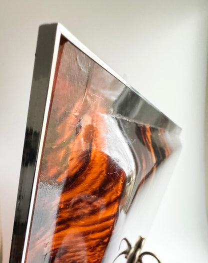 MCM Lucite & Chrome Tray – Attributed to Christian Dior, Italy