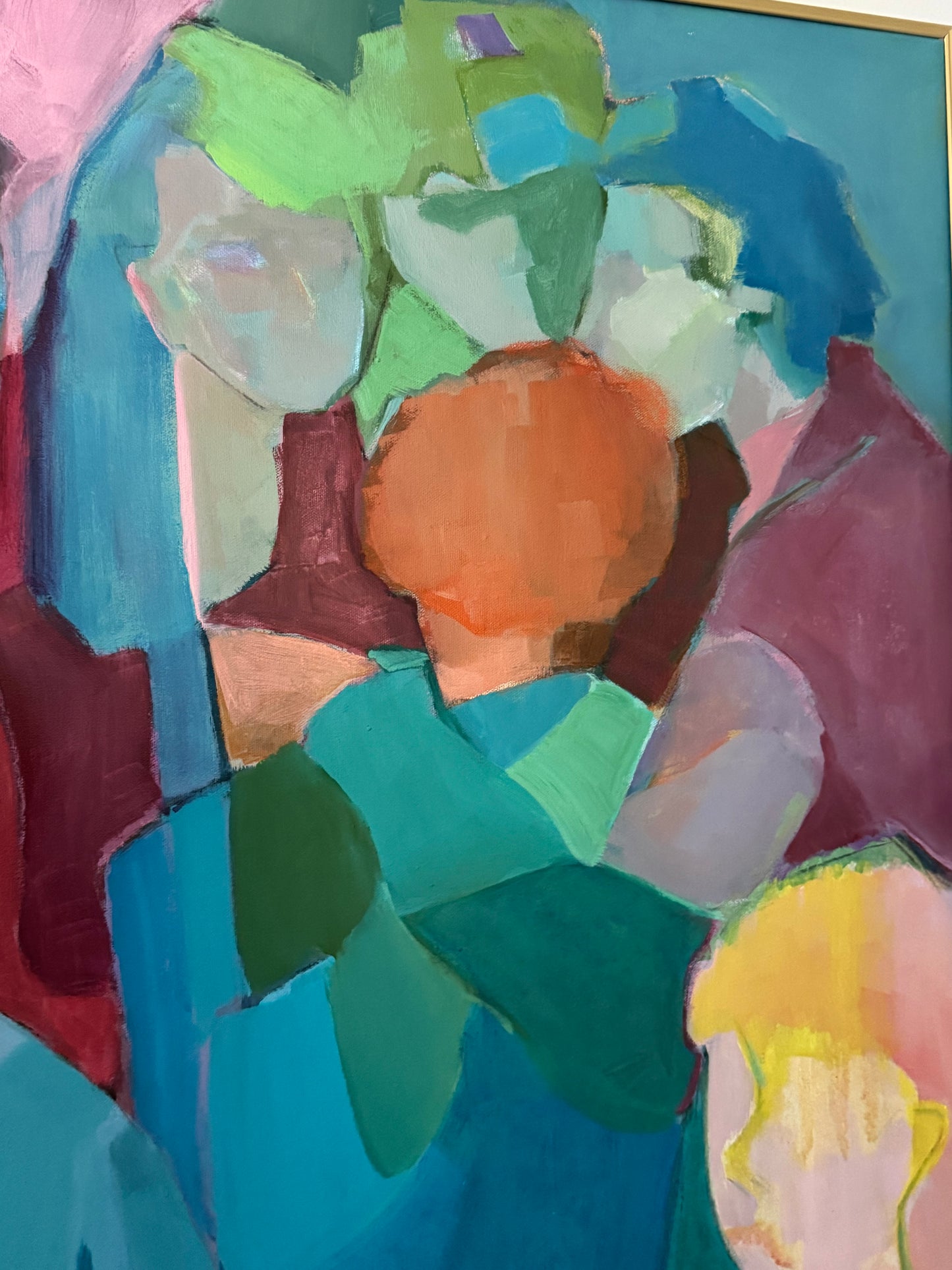 Large Figurative Abstract Painting