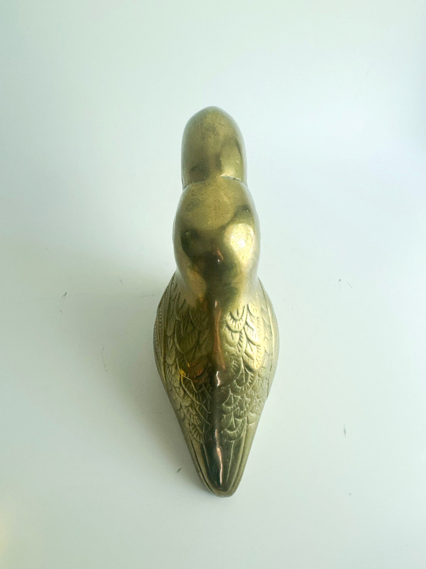 Vintage Solid Brass Toucan Figurine
