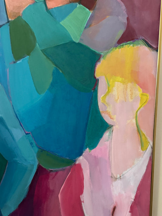 Large Figurative Abstract Painting