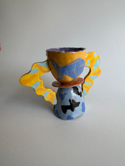 Contemporary Ceramic Sculpture by Garson