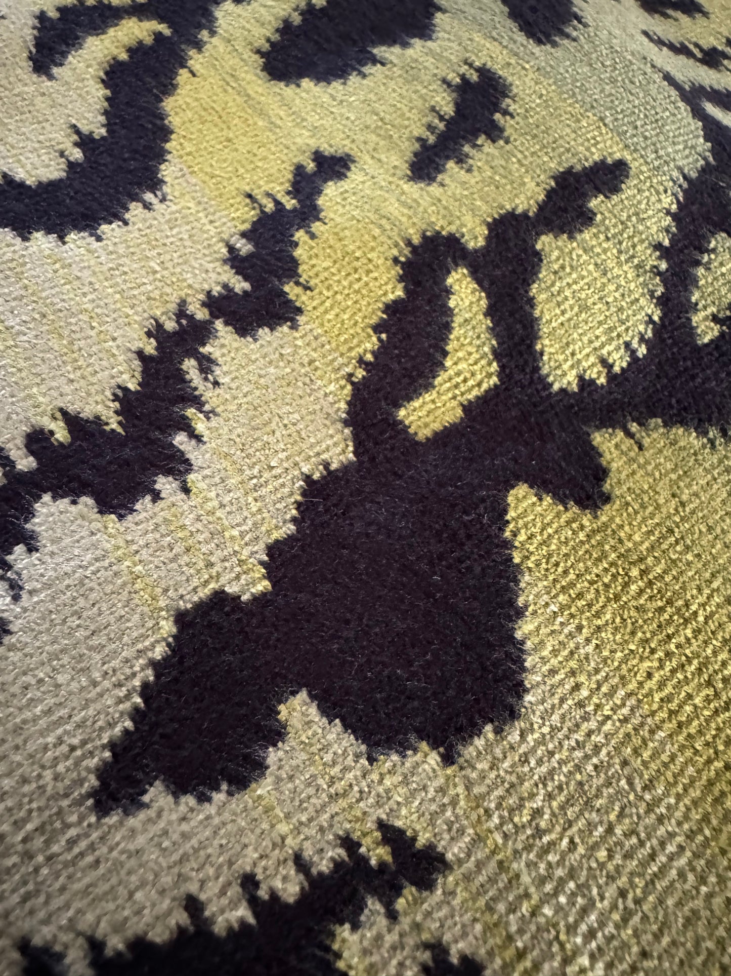 Scalamandré Tigre Green Velvet