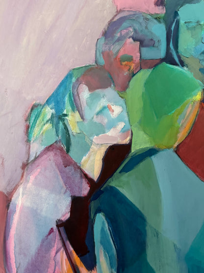 Large Figurative Abstract Painting