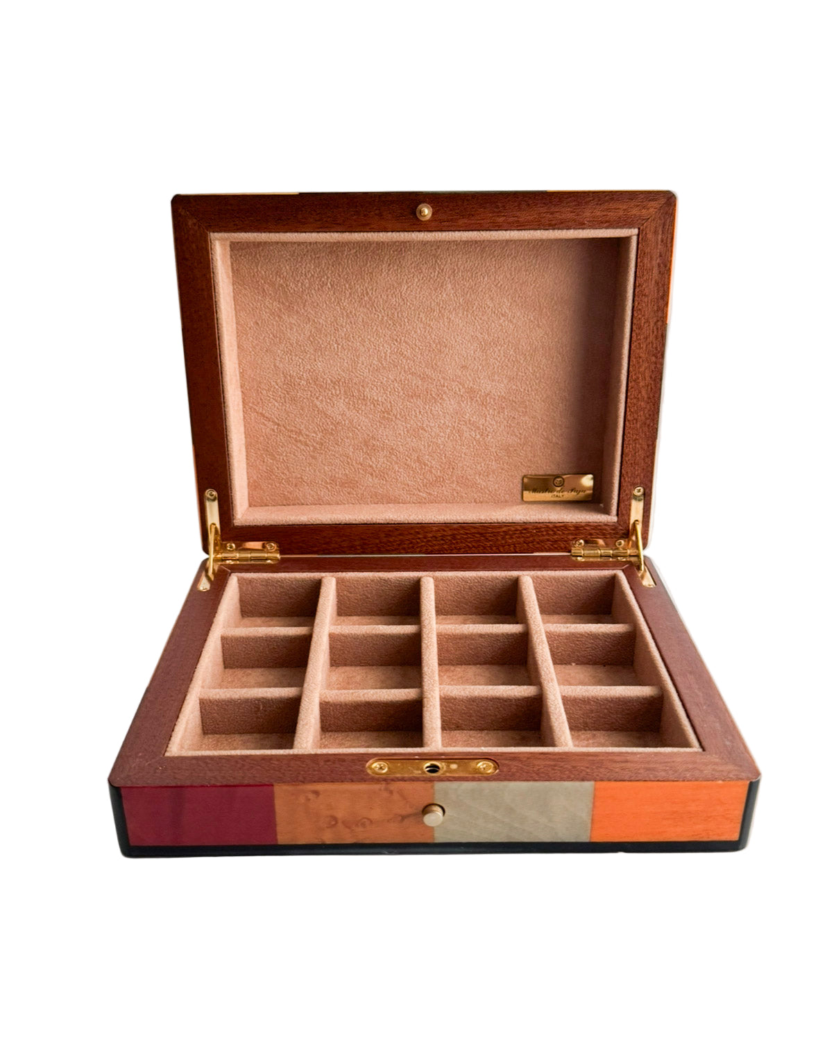 Mastro de Paja Italian Marquetry Jewelry Box