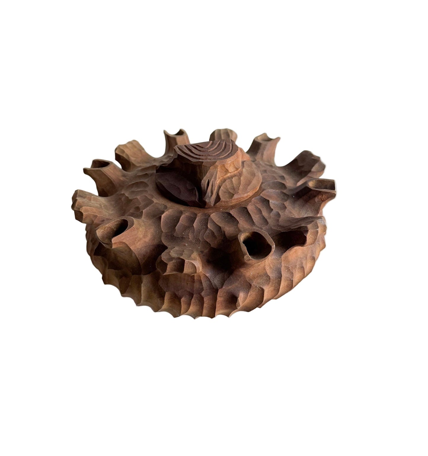 Vintage Hand-Carved Grolla Cup by Frères Buillet – Introd, Vallée d’Aoste, Italy