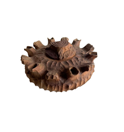 Vintage Hand-Carved Grolla Cup by Frères Buillet – Introd, Vallée d’Aoste, Italy