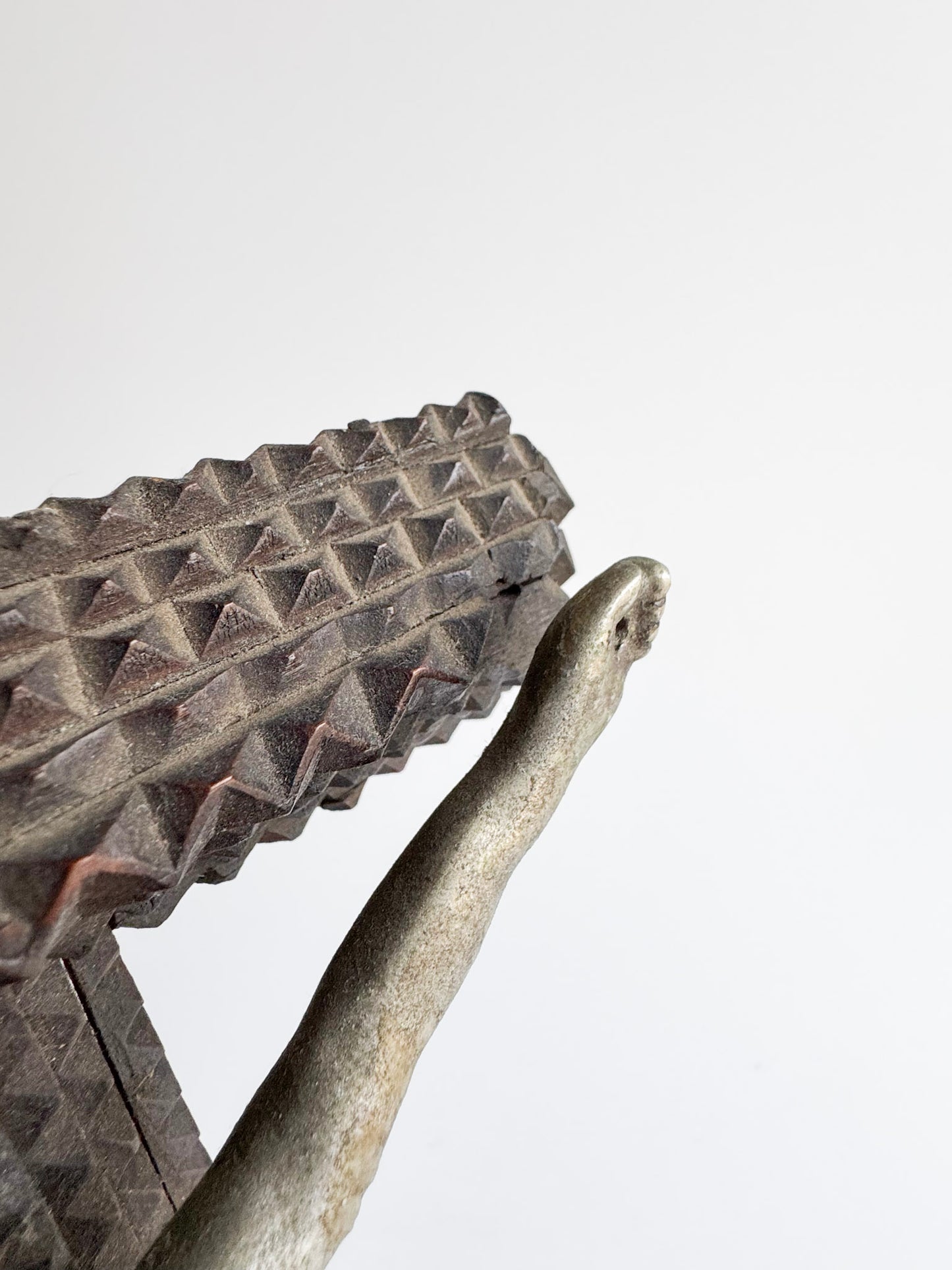 Antique Tramp Art Crucifix, Early 20th Century