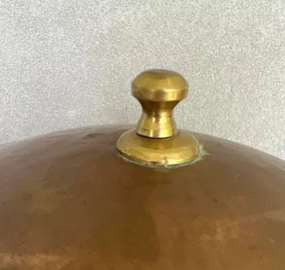 Antique Hand-Hammered Copper Vessel