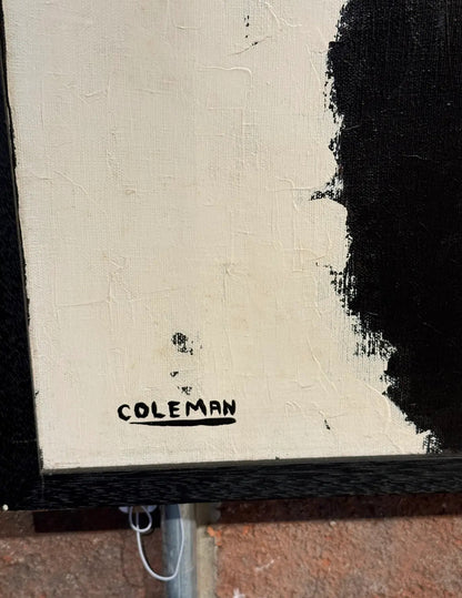 Barbara Coleman’s “Hearts and Fleurs on Le Grand,” 1971 Oil on Canvas