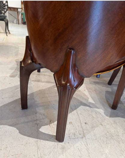 Set of 4 Willem Smith Sculptural Dining Chairs – Art Deco Inspired