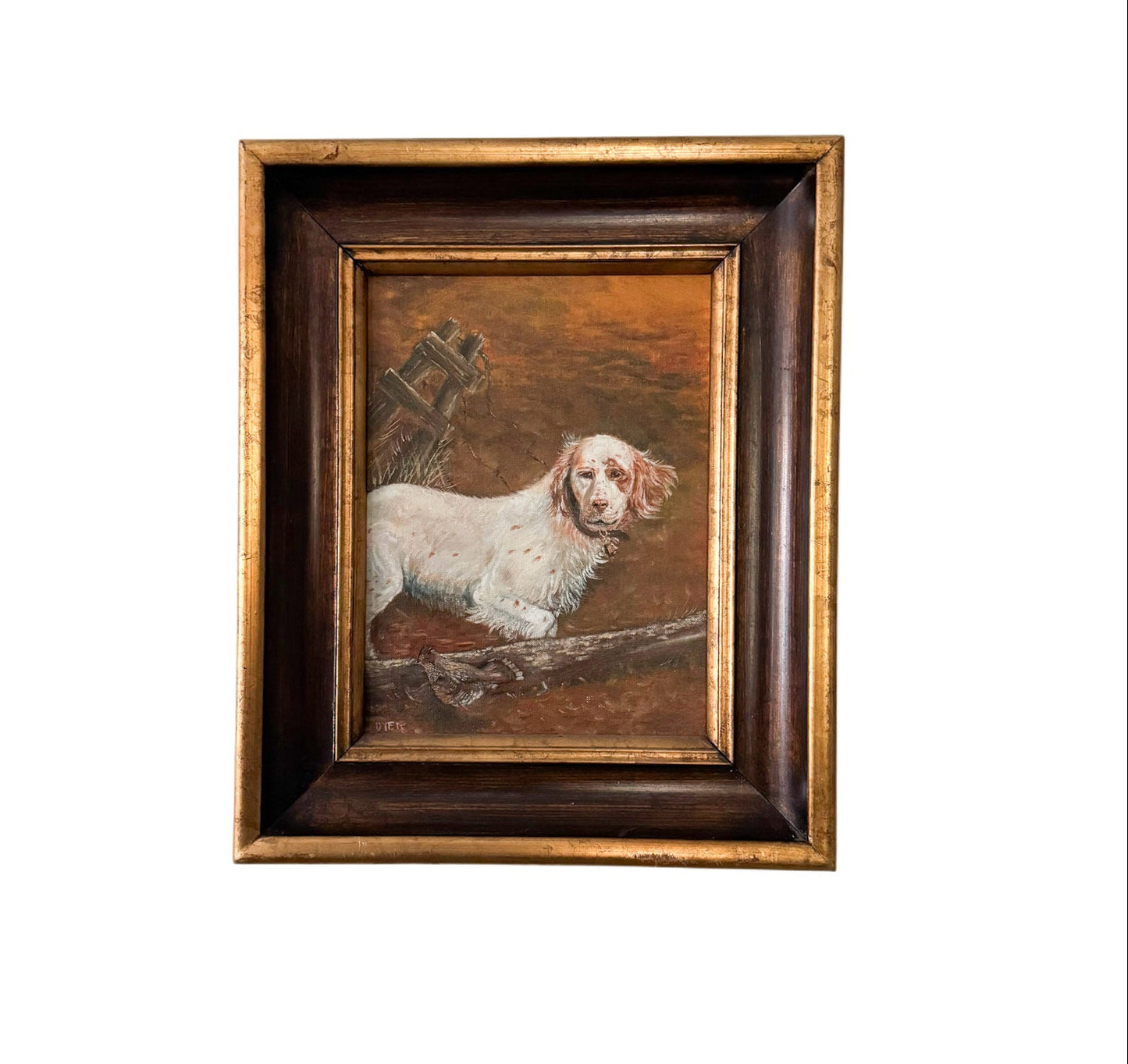 “Steve’s Dog” by C. Dyer, Placerville, CA – Original Oil Painting