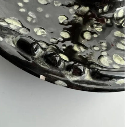 Mid-Century Ceramic Ashtray with Nude Woman Figure